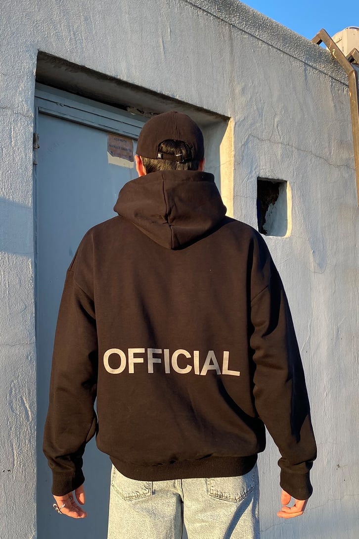 OFCL BASKILI FERMUARLI HOODIE