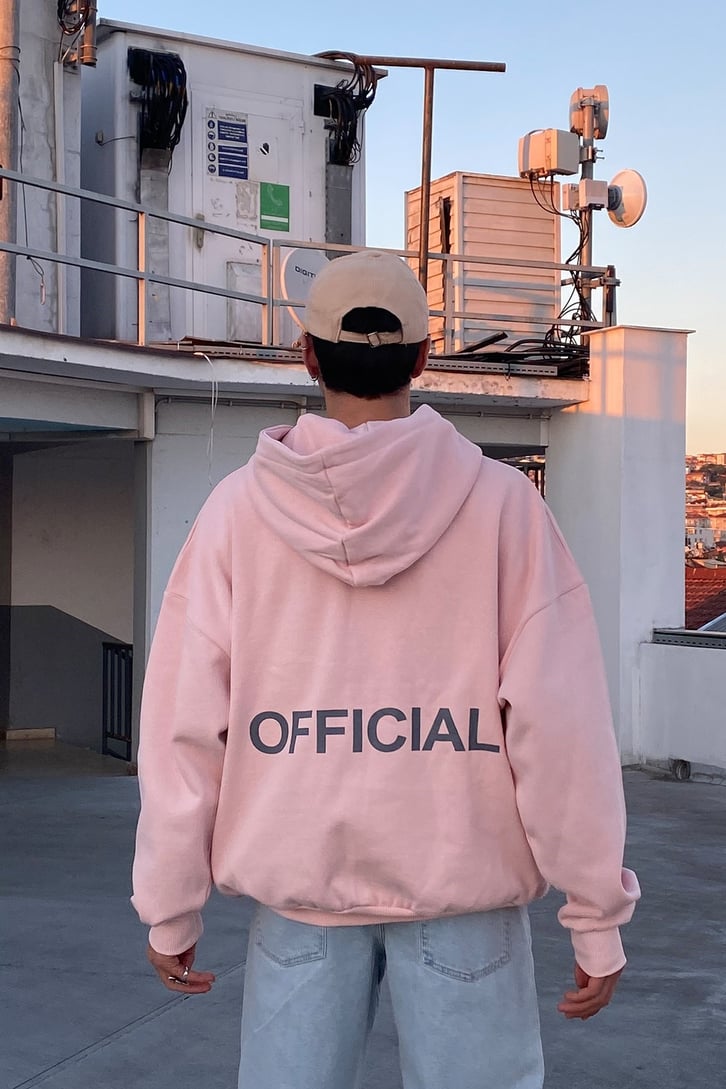 OFCL BASKILI FERMUARLI HOODIE