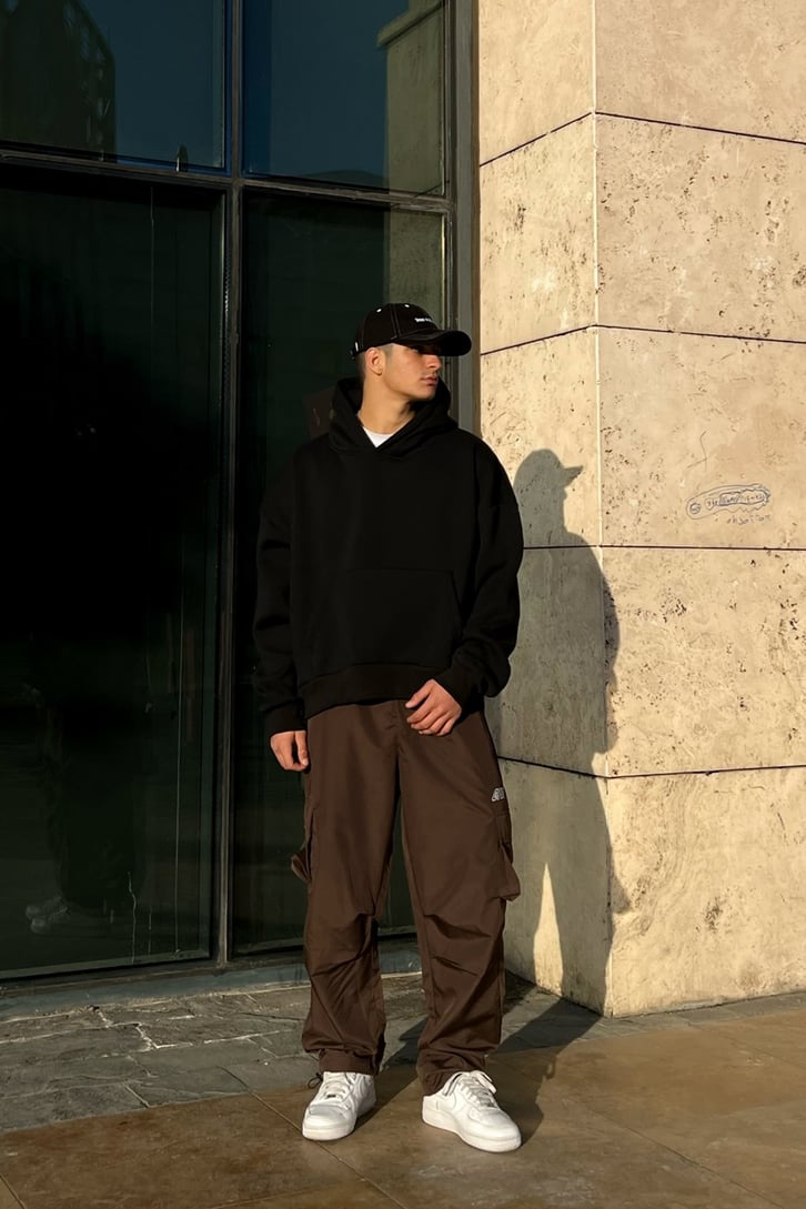 Ofcl Cep Detay Baggy Pantolon
