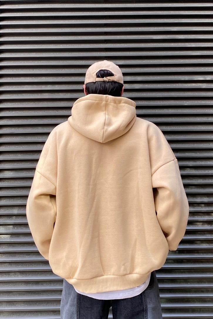 OFCL Chest Printed Premium Oversize Sweatshirt