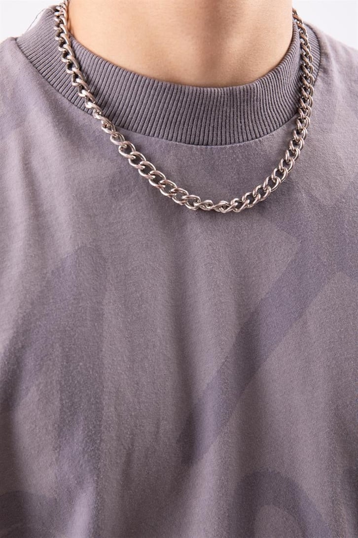 Official Baskılı Oversize Tshirt
