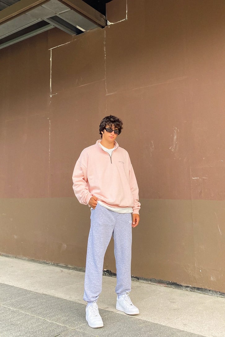 Official Fermuar Detay Oversize Sweatshirt