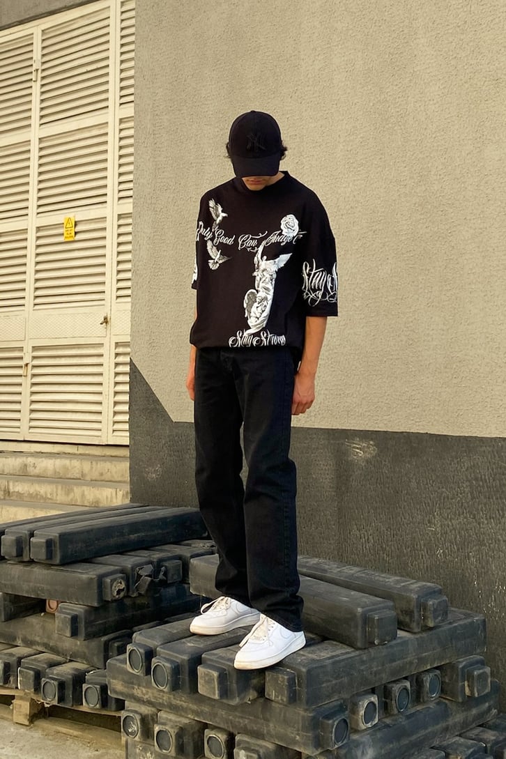 OGDJM Statue Oversize Tshirt