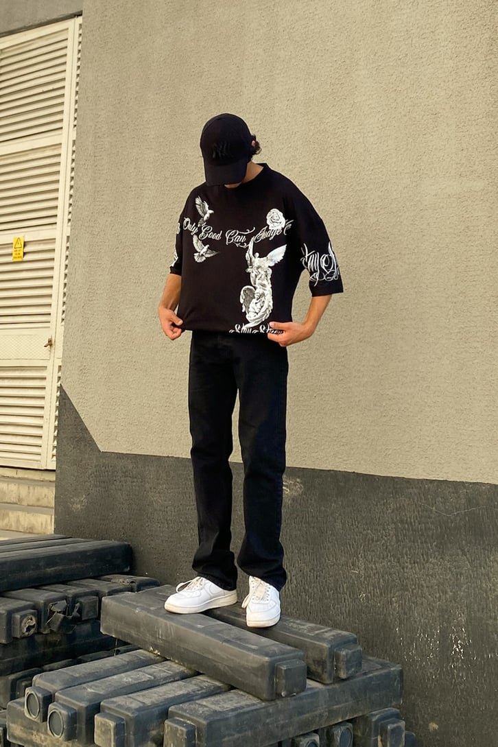 OGDJM Statue Oversize Tshirt