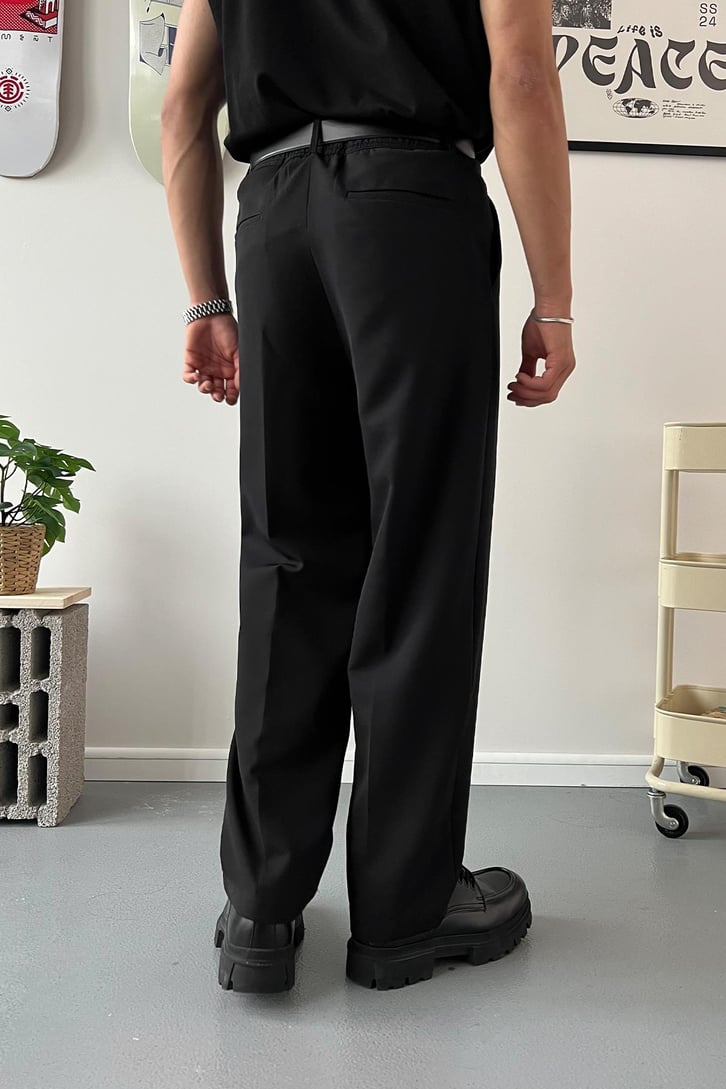Old Money Extra Rahat Baggy Fit Kumaş Pantolon