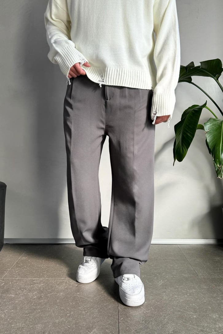 Old Money Extra Rahat Baggy Fit Kumaş Pantolon