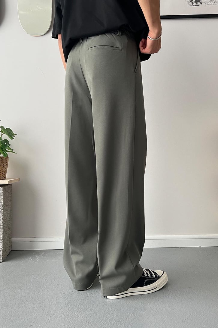Old Money Extra Rahat Baggy Fit Kumaş Pantolon
