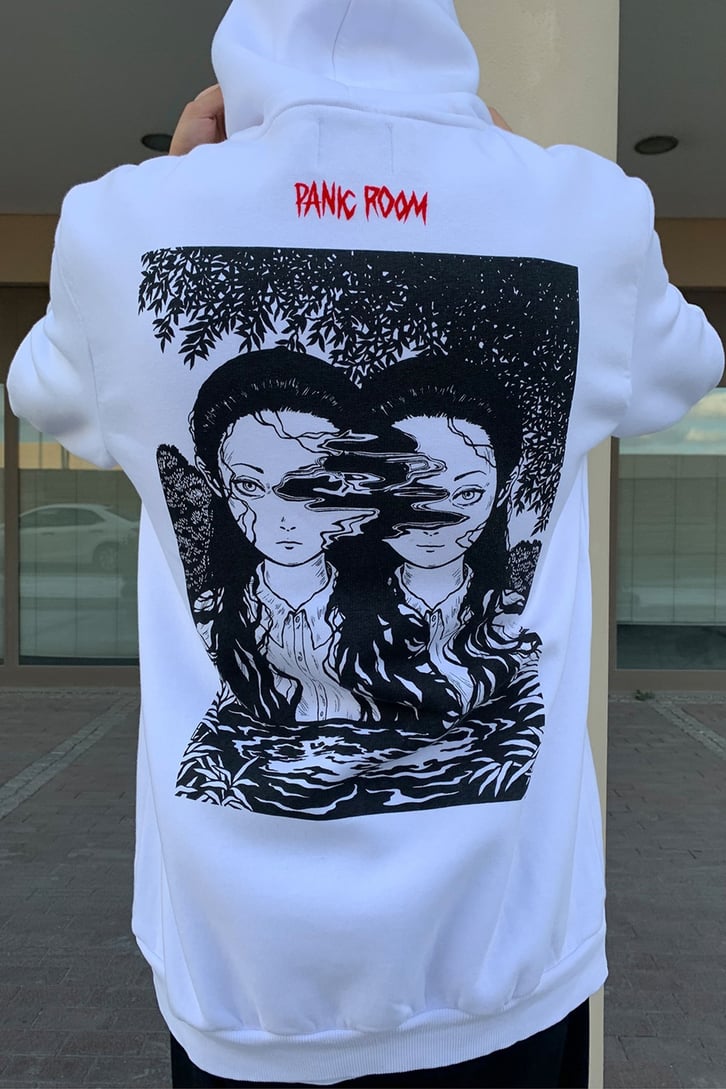 OVERISZE PANIC ROOM BASKILI SWEATSHIRT