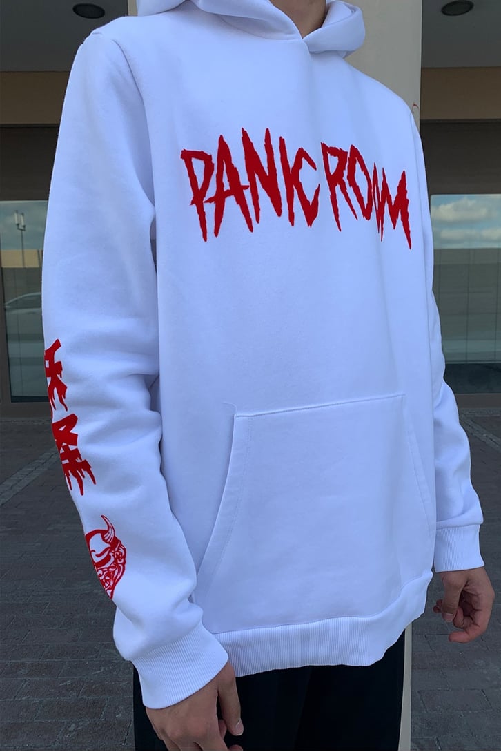 OVERISZE PANIC ROOM BASKILI SWEATSHIRT