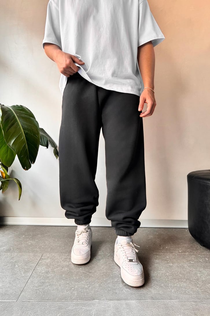Oversize Antrasit Jogger Eşofman Altı