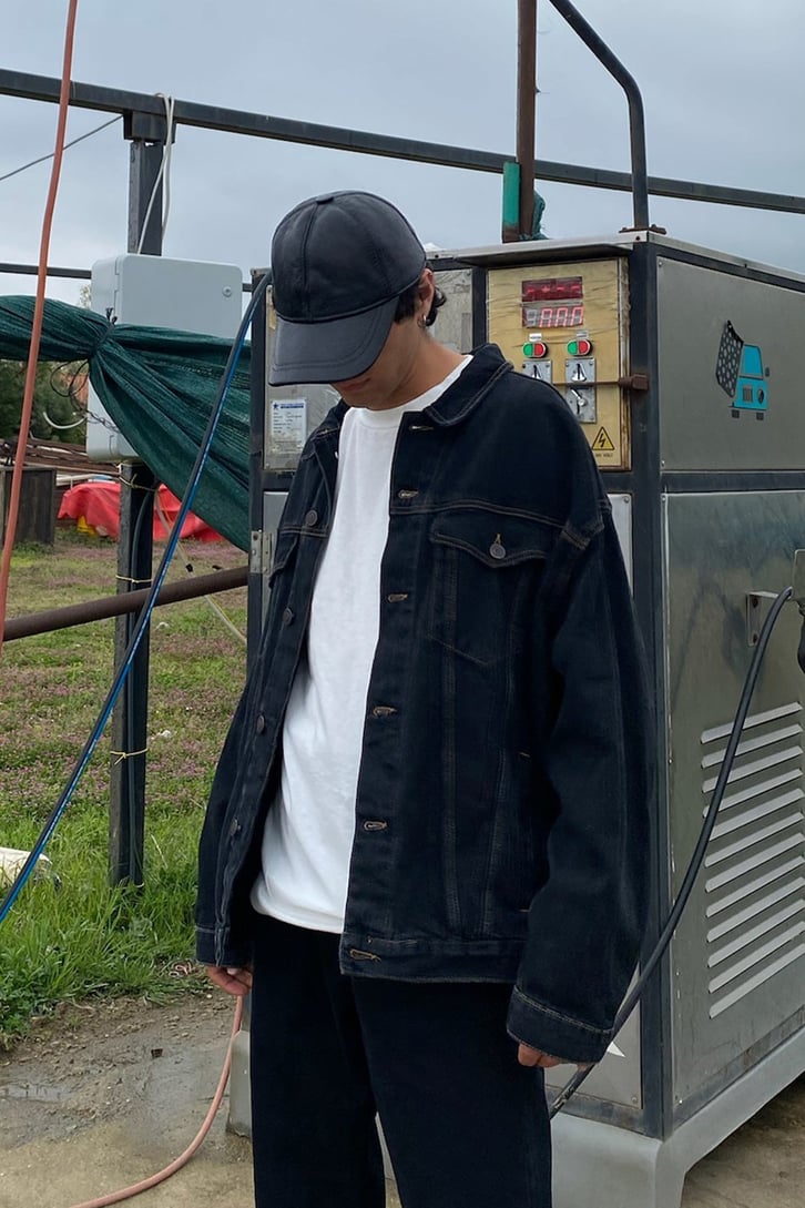 Oversize Antrasit Kot Ceket