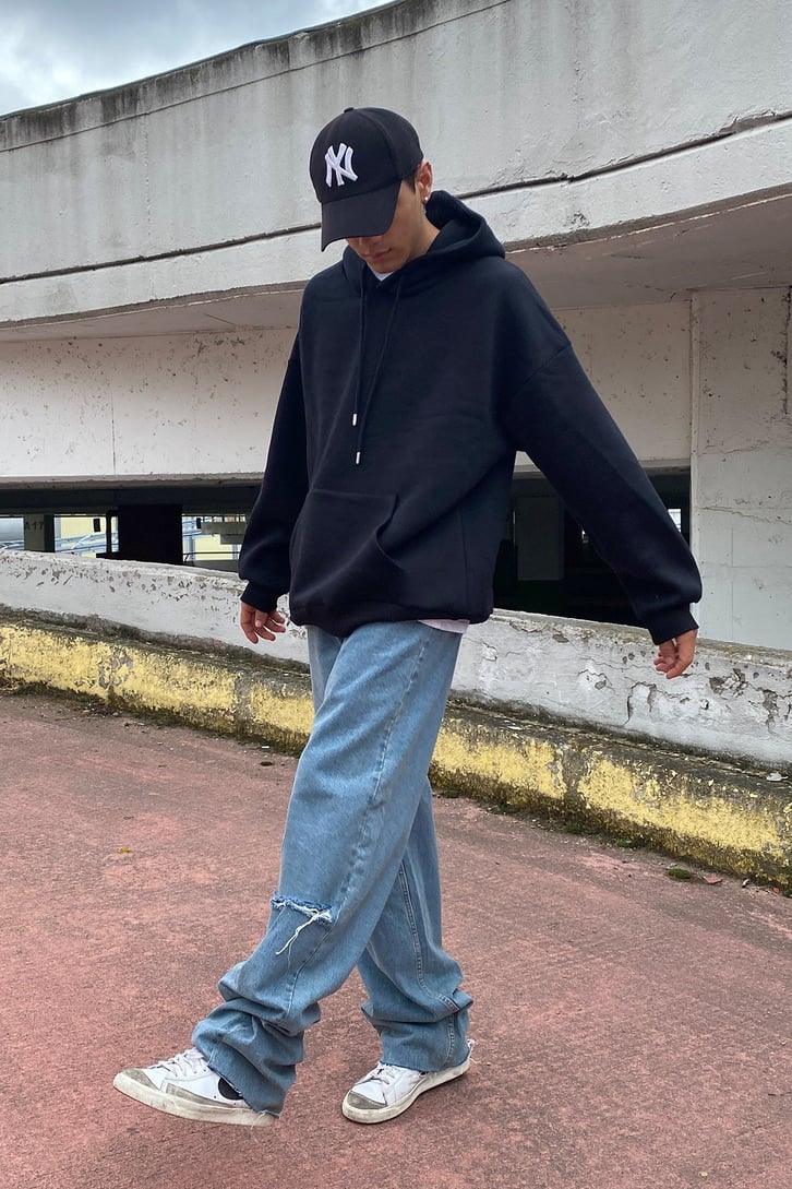 OVERSIZE BASIC HOODIE