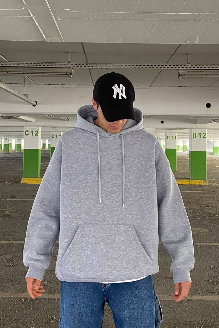 OVERSIZE BASIC HOODIE
