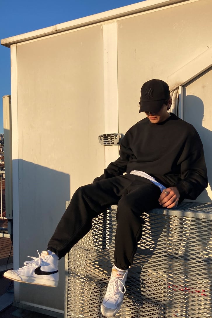 OVERSIZE BASIC SWEATPANTS
