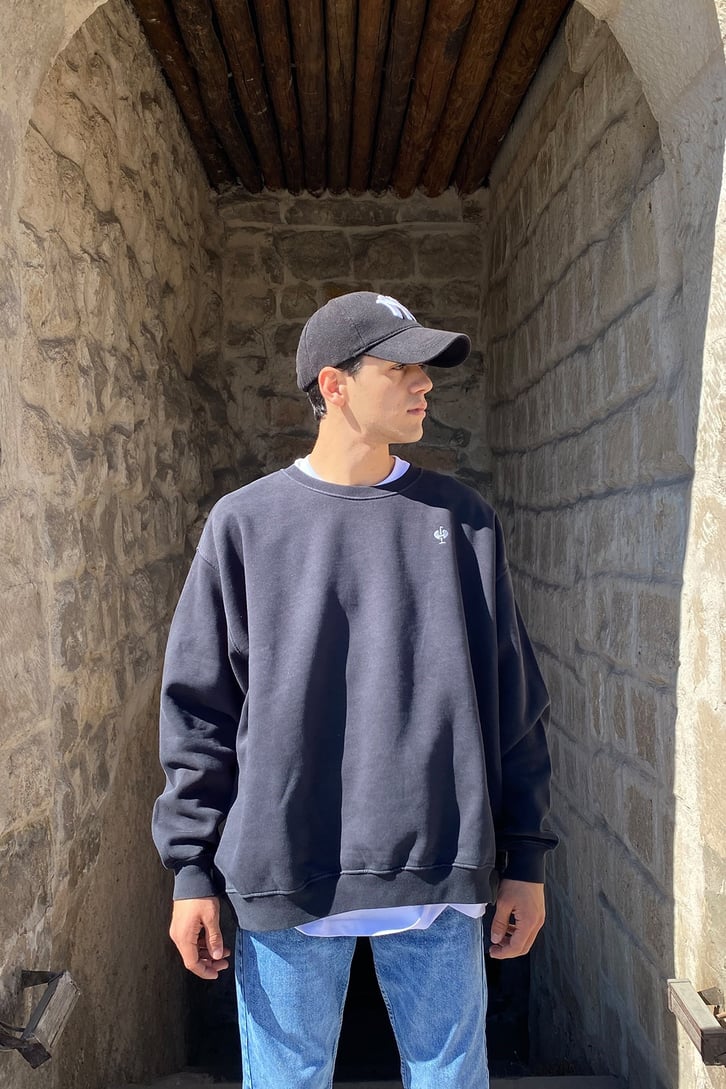 OVERSIZE BASIC SWEATSHIRT