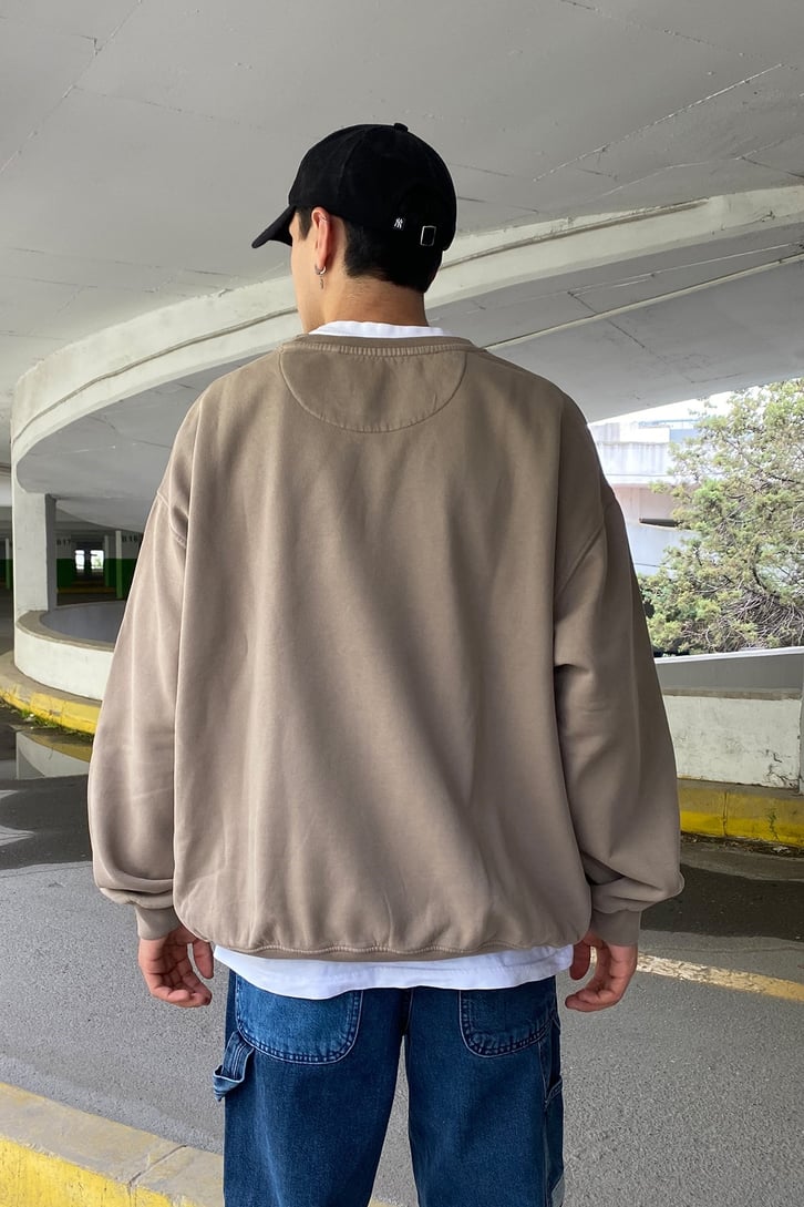 OVERSIZE BASIC SWEATSHIRT