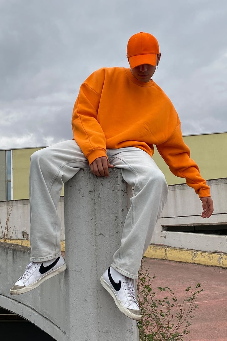 OVERSIZE BASIC SWEATSHIRT