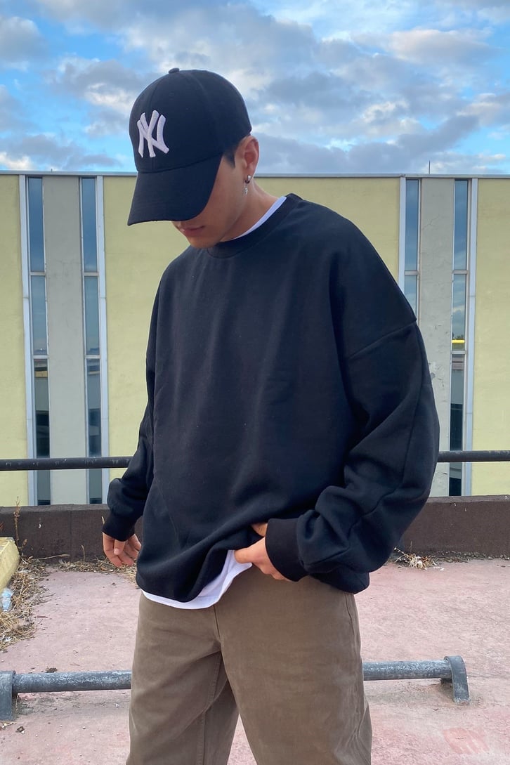 OVERSIZE BASIC SWEATSHIRT