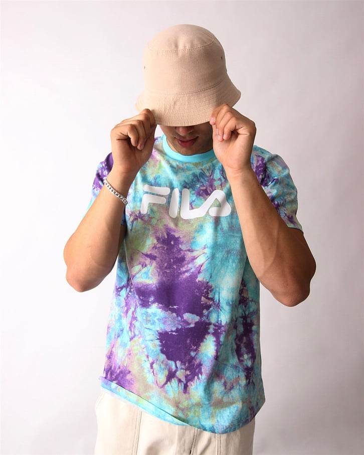 OVERSIZE BASKILI BATİK TSHIRT