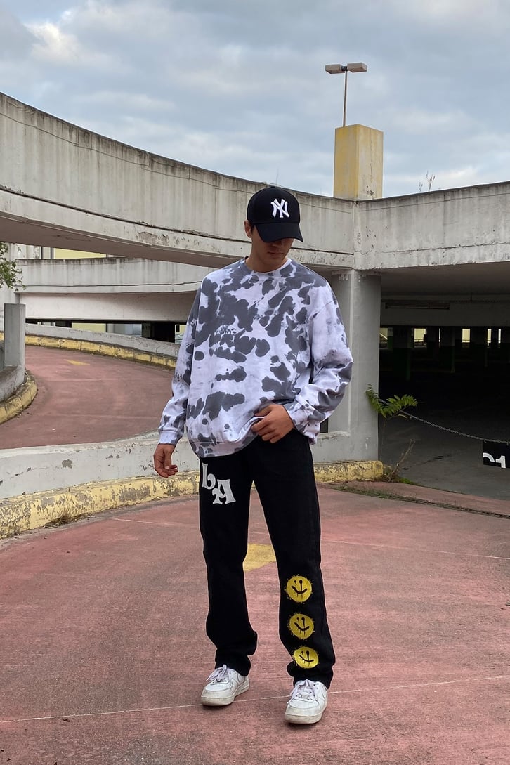 OVERSIZE BATİK YIKAMALI PREMIUM SWEATSHIRT