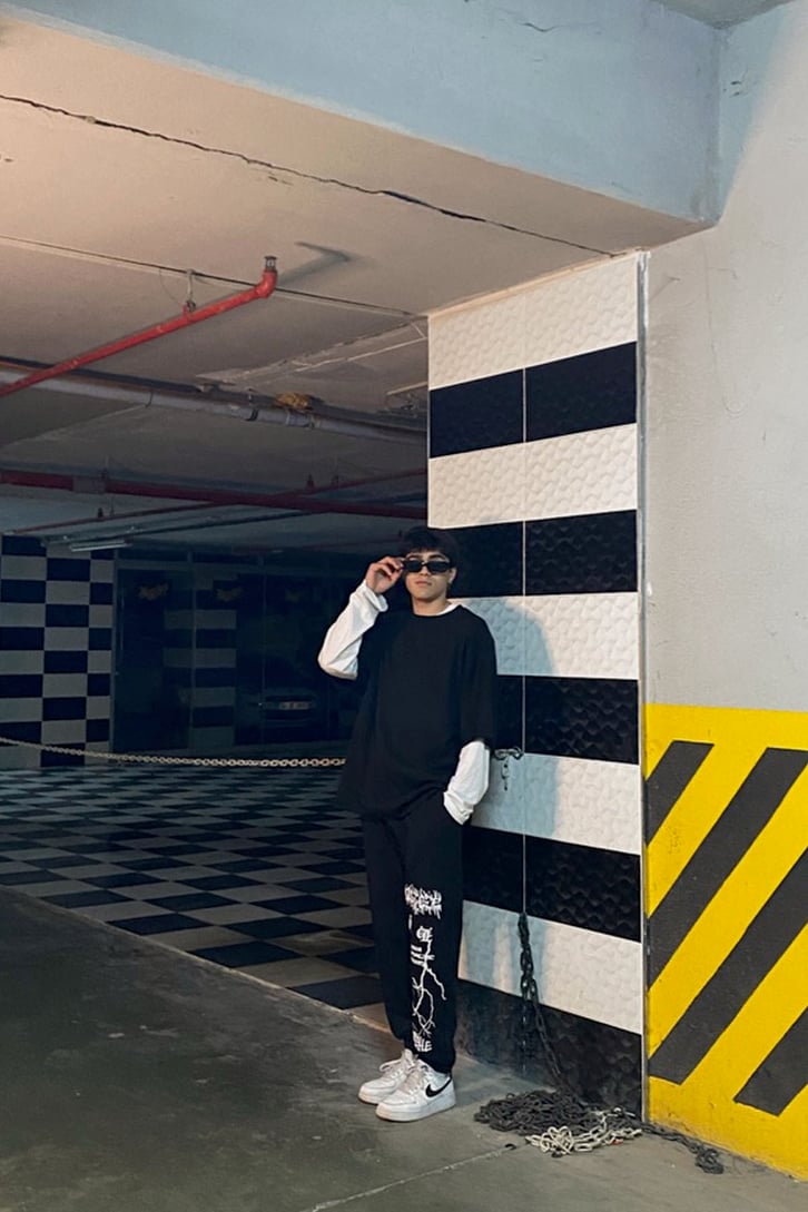 Oversize Black Basic Tshirt