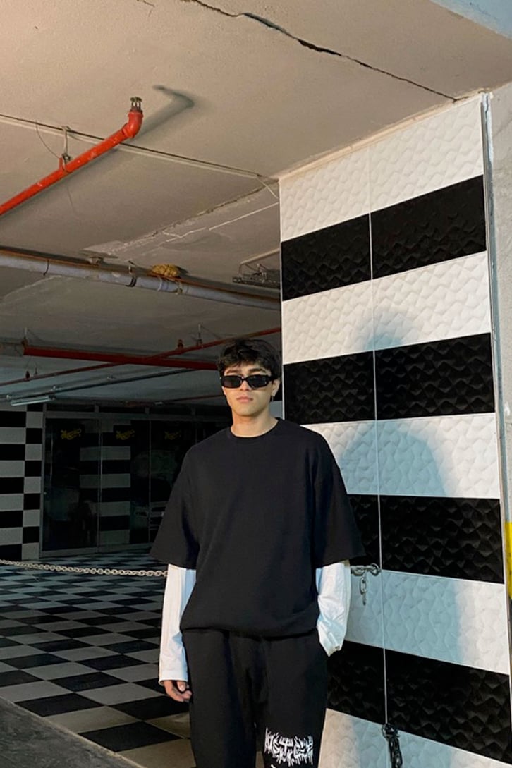 Oversize Black Basic Tshirt