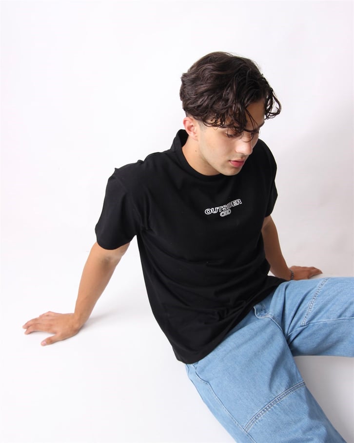 OVERSIZE ÇİÇEK BASKILI TSHIRT