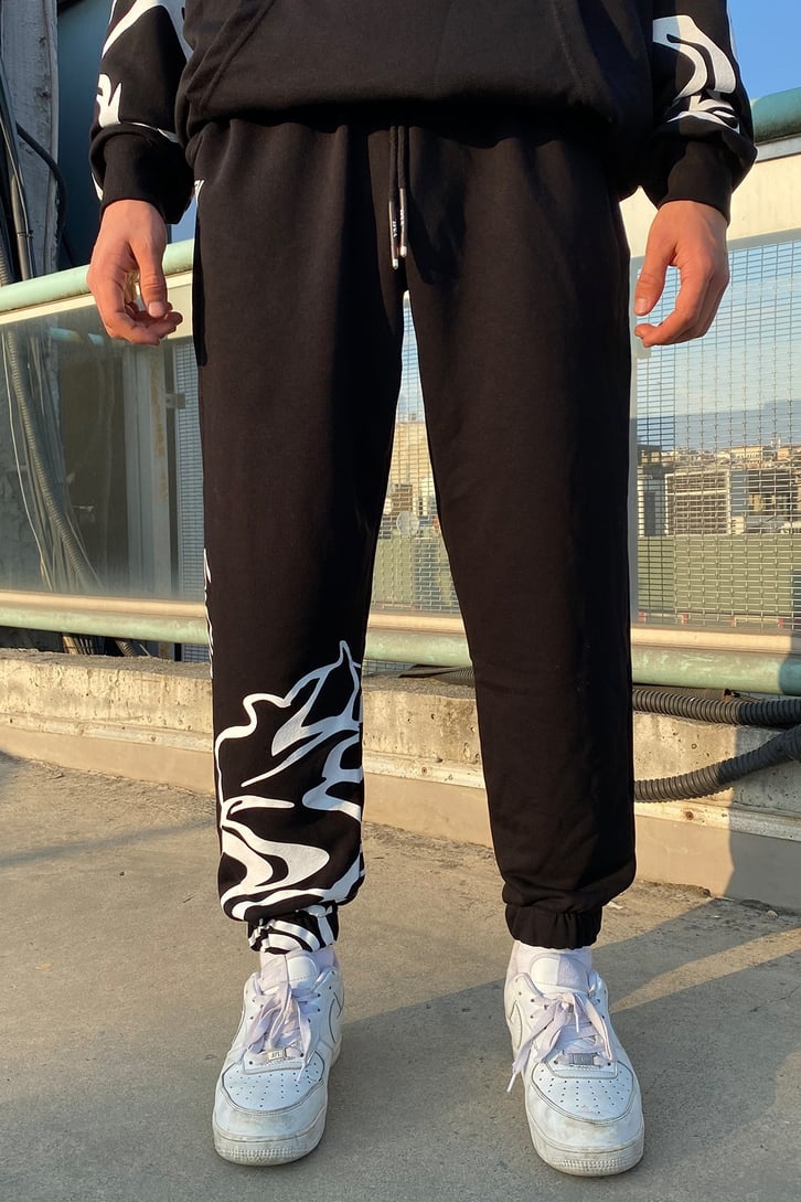OVERSIZE DALGA BASKILI ESOFMAN TAKIMI