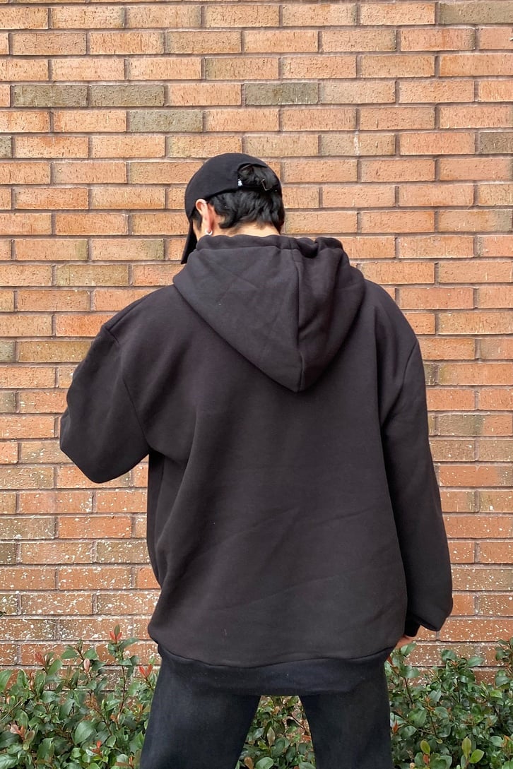 OVERSIZE GOGUS LOGO BASKILI HOODIE