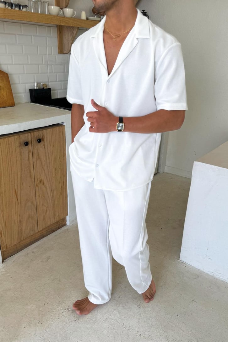 Oversize Kısa Kol Gömlek