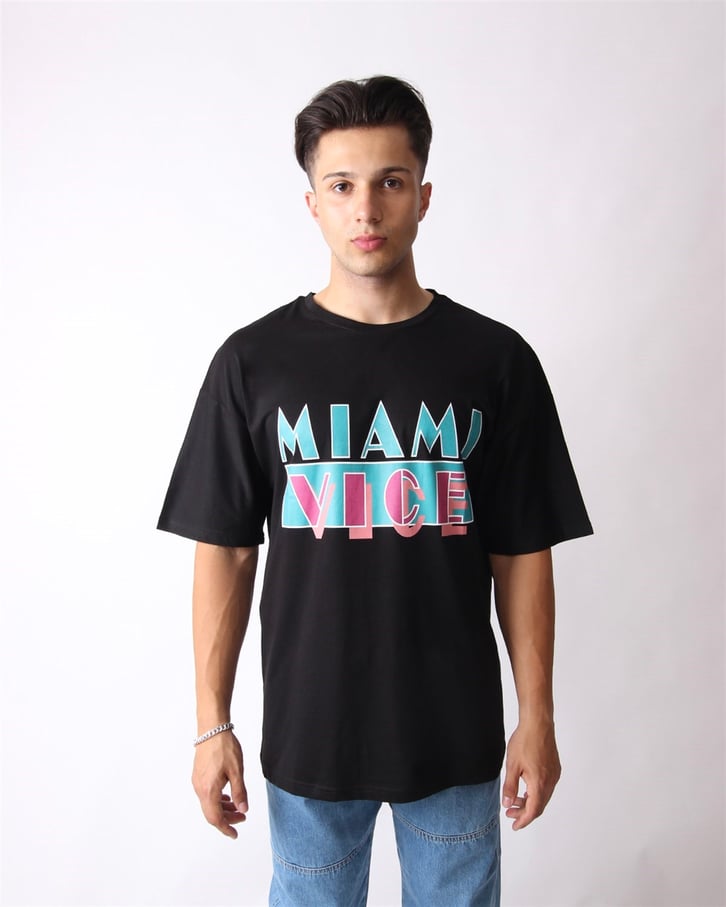 OVERSIZE MIAMI BASKILI TSHIRT
