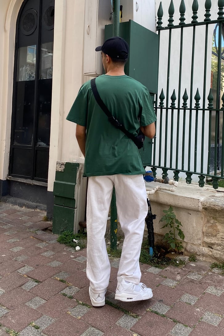 OVERSIZE NAKIŞLI TSHIRT