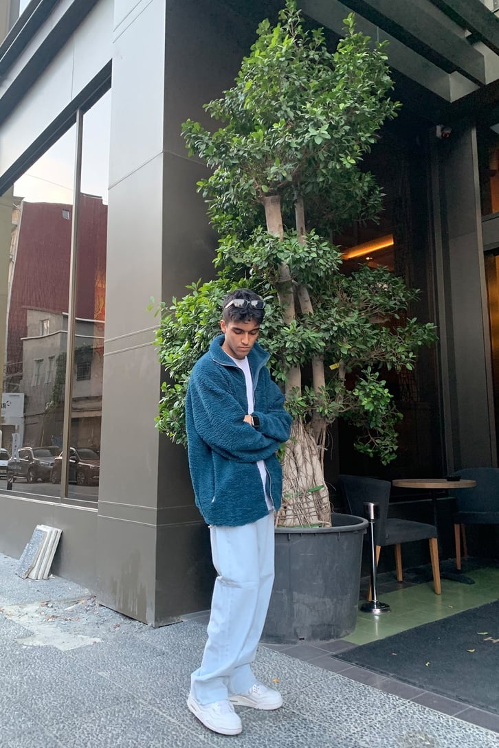 OVERSIZE PELUŞ CEKET