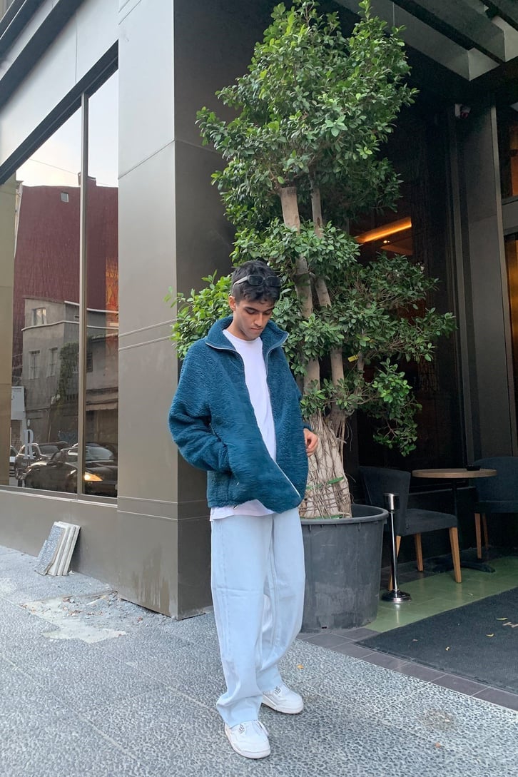 OVERSIZE PELUŞ CEKET