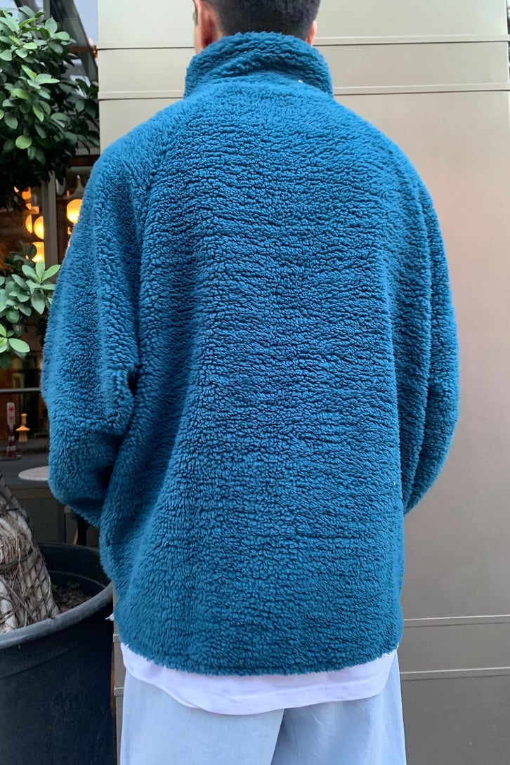 OVERSIZE PELUŞ CEKET