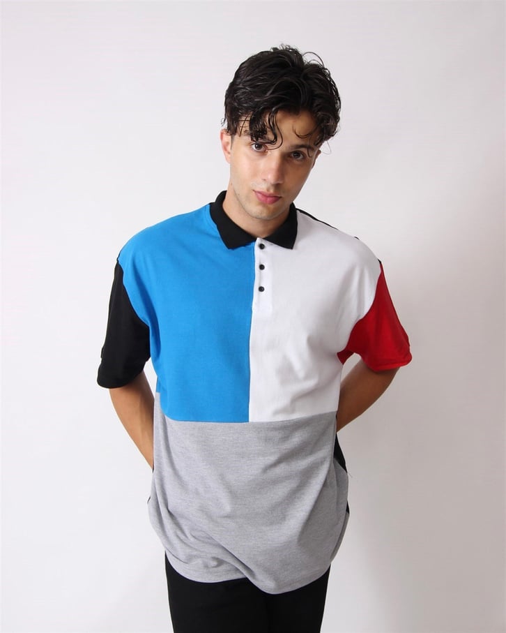 OVERSIZE POLO YAKA TSHIRT