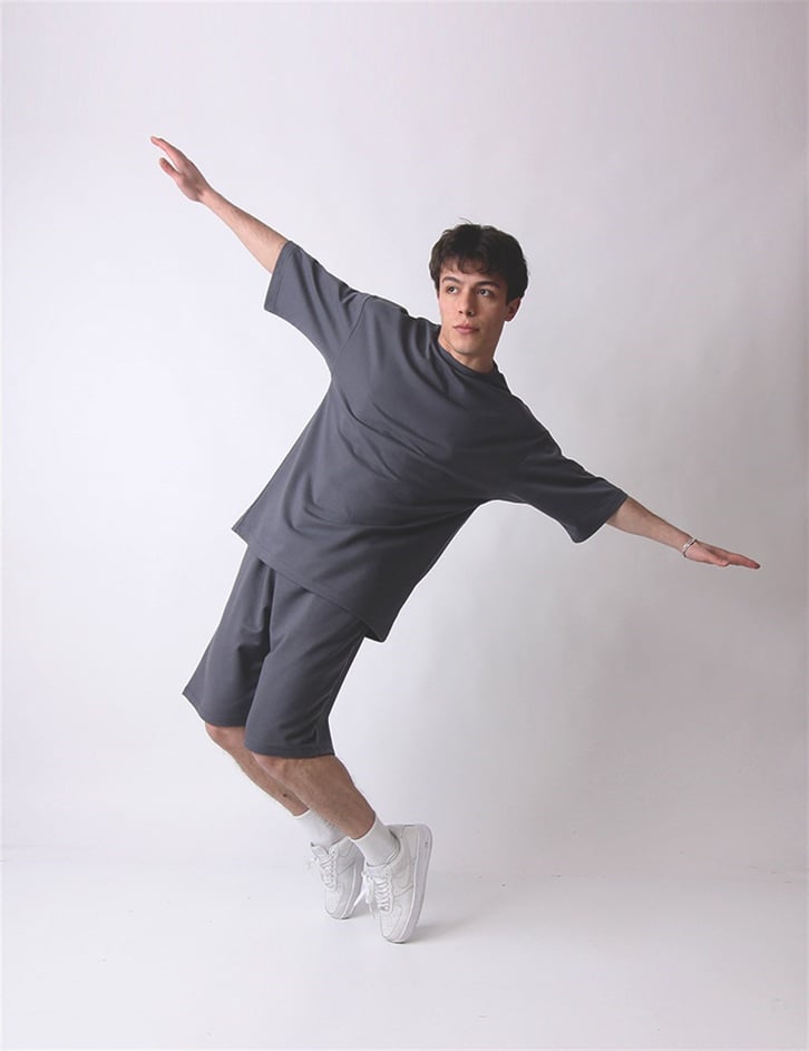 OVERSIZE ŞORTLU EŞOFMAN TAKIMI