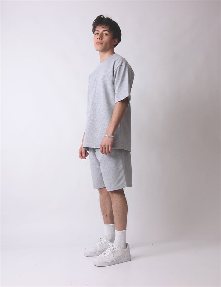 OVERSIZE ŞORTLU EŞOFMAN TAKIMI