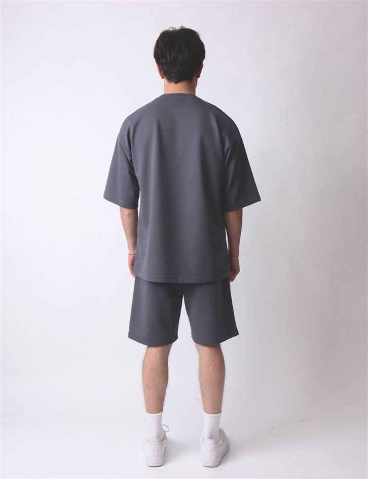 OVERSIZE ŞORTLU EŞOFMAN TAKIMI