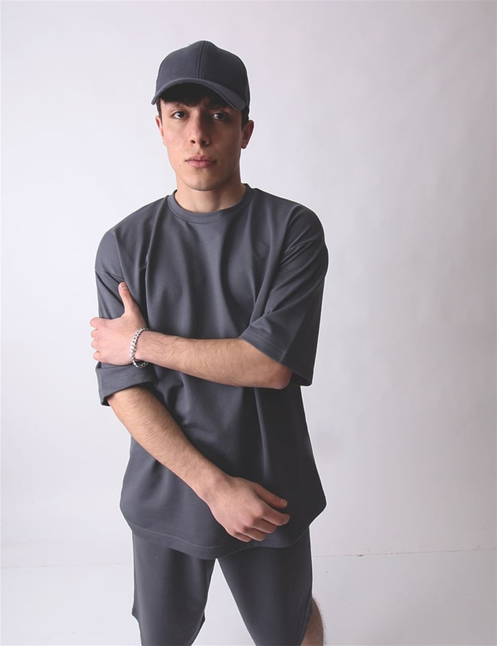 OVERSIZE ŞORTLU EŞOFMAN TAKIMI