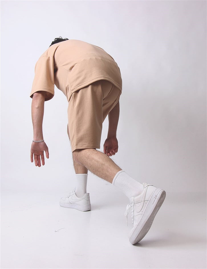 OVERSIZE ŞORTLU EŞOFMAN TAKIMI