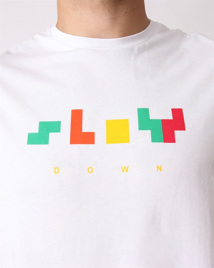 OVERSIZE TETRIS DETAYLI TSHIRT