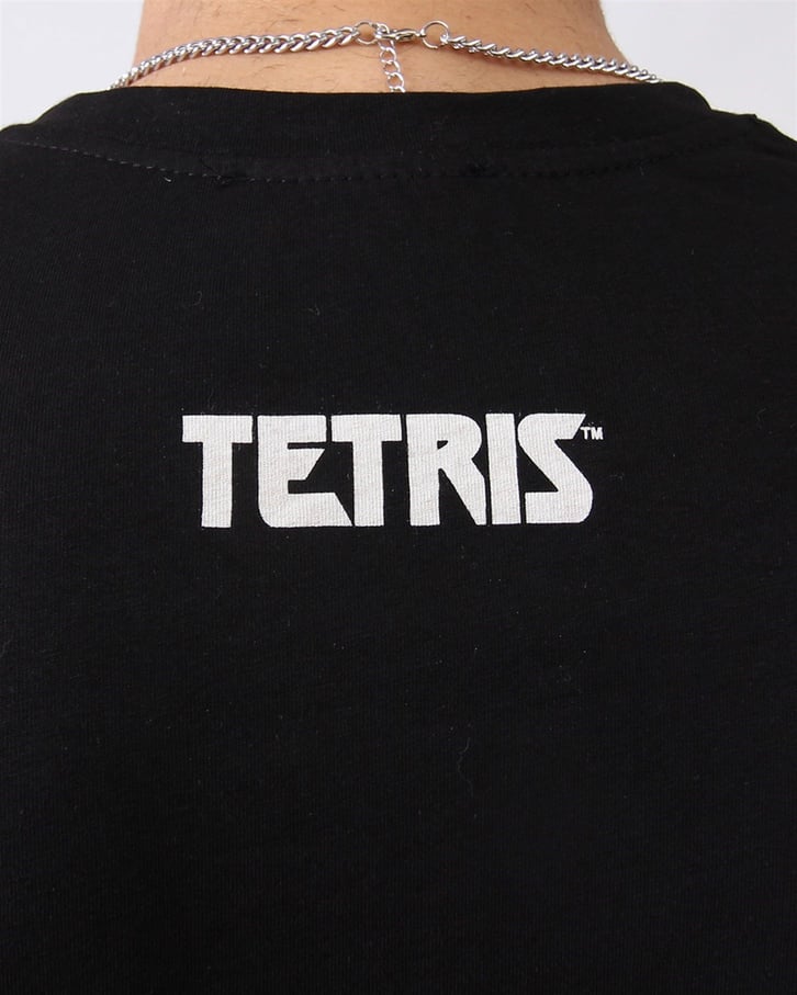 OVERSIZE TETRIS DETAYLI TSHIRT