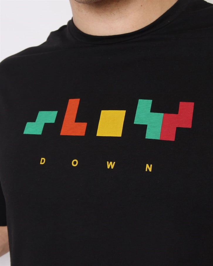 OVERSIZE TETRIS DETAYLI TSHIRT