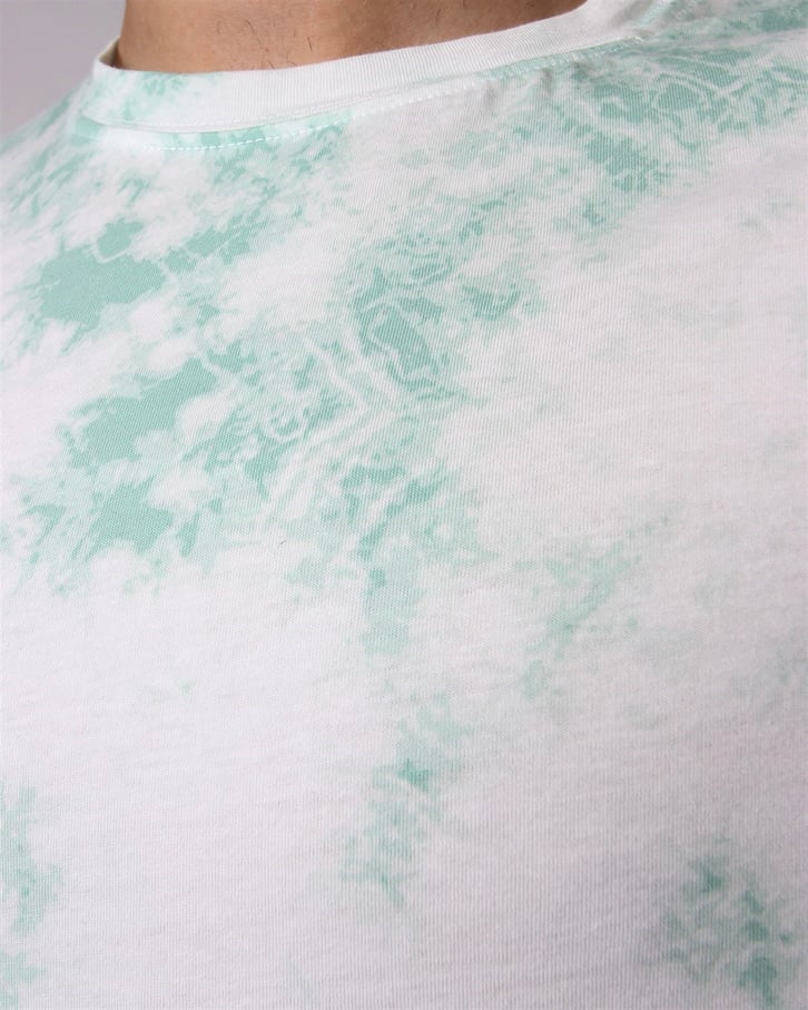 OVERSIZE TIE DYE BATİK DESENLİ TSHIRT