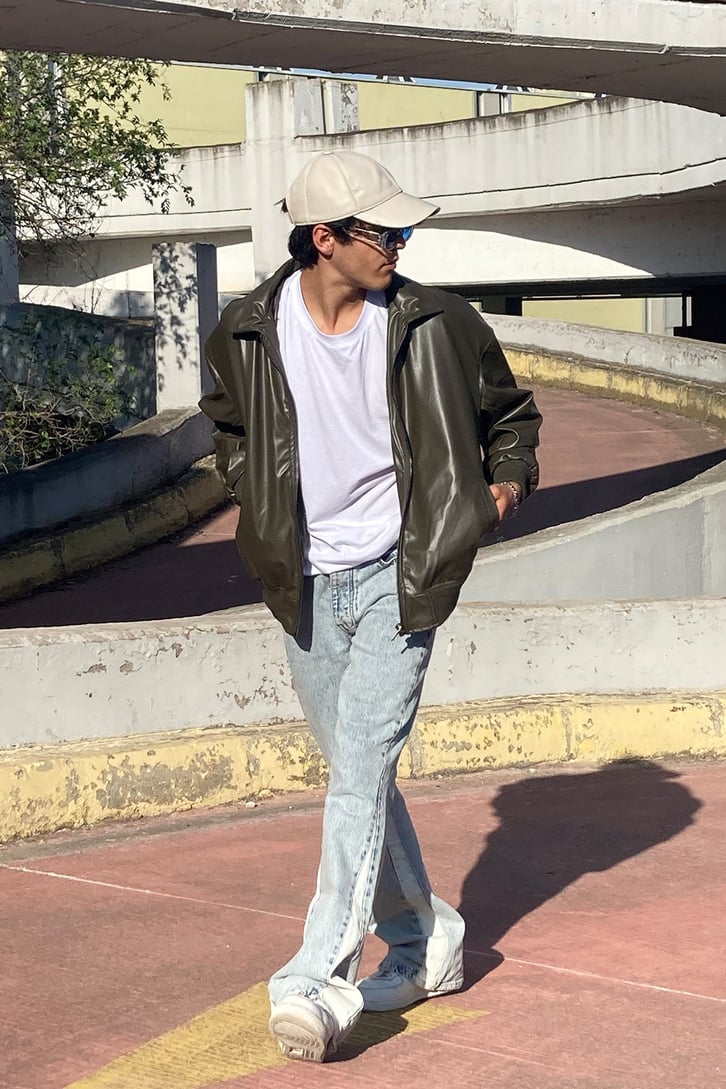 OVERSIZE VINTAGE CEKET