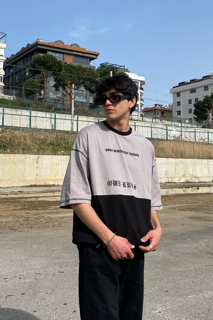 Own Rules Oversize Printed Tshirt