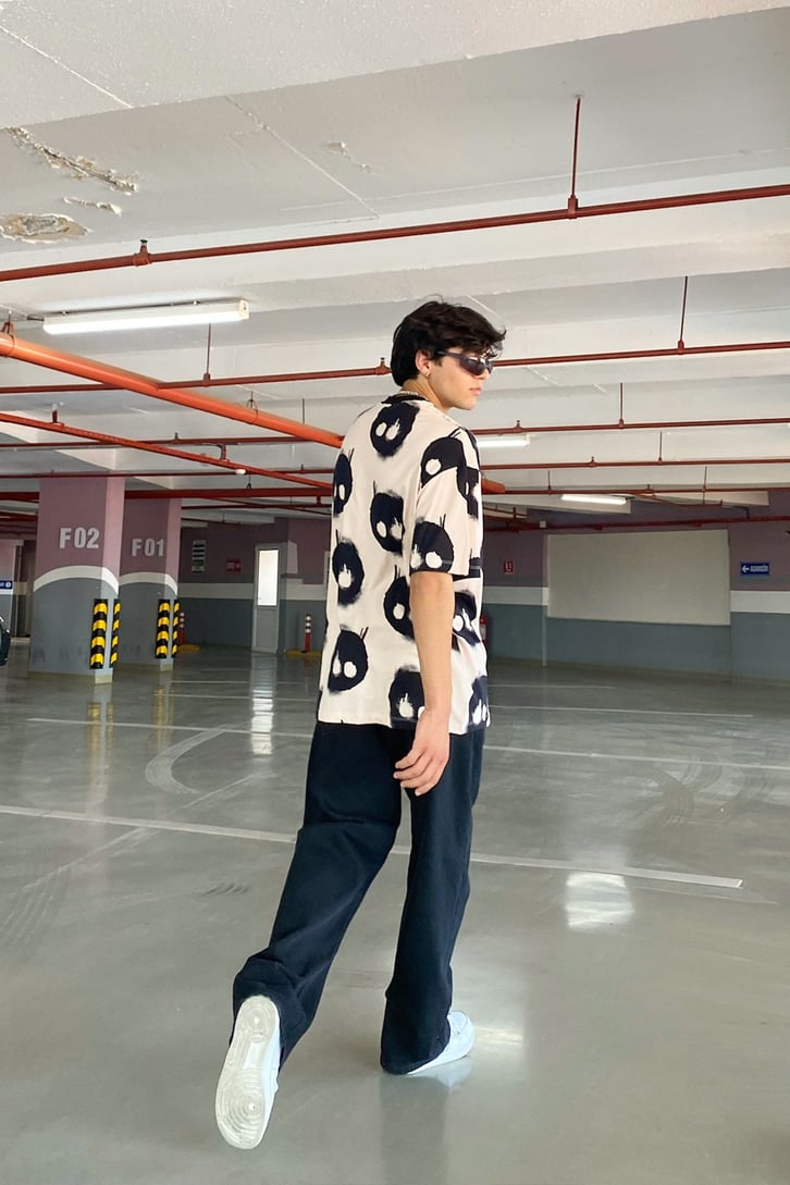 Paint Splash Oversize Tshirt