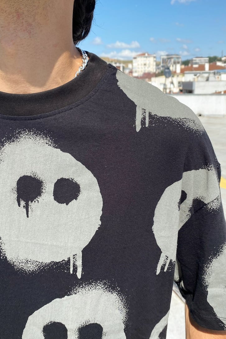 Paint Splash Oversize Tshirt