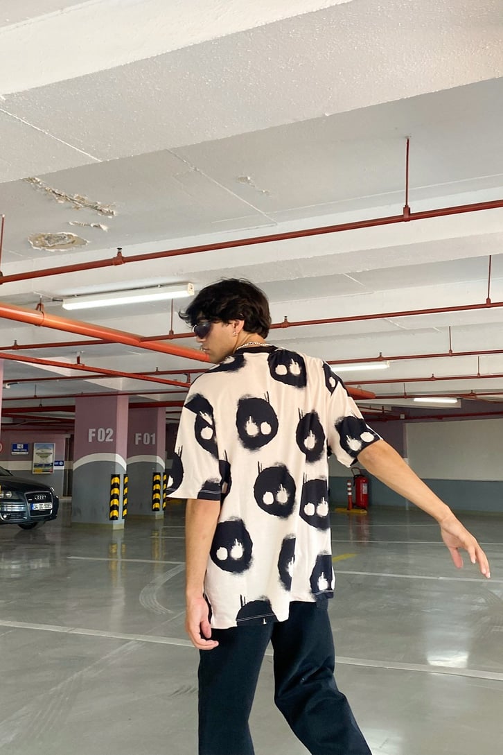 Paint Splash Oversize Tshirt